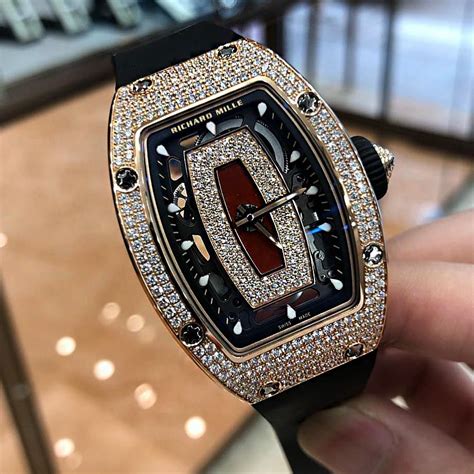 richard mille automatic diamond watch.